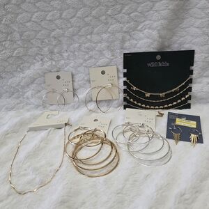 Wild Fable Gold and Silver Jewelry Set